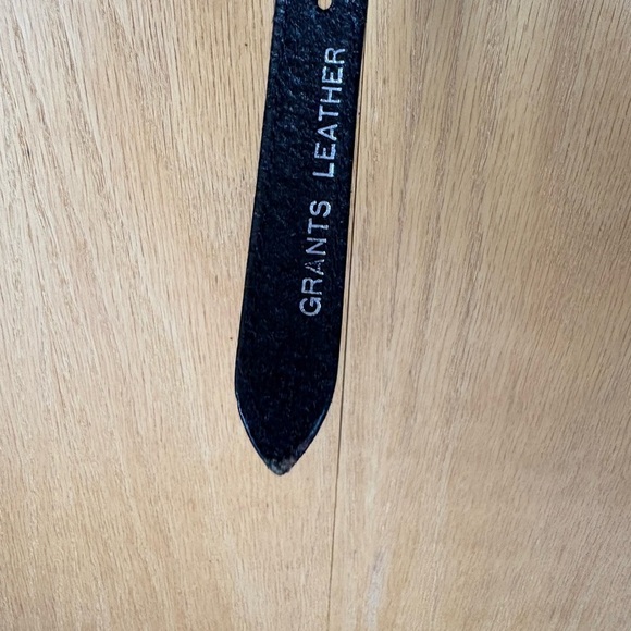 Grants Black Braided/Woven Belt with Silver/Gold Toned Conchos-Size: 34-Preowned - Picture 9 of 9